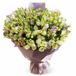 Букет из 151 ветка эустомы
