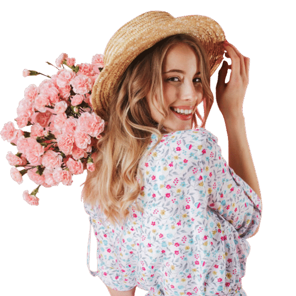 Кустовые розы розовые