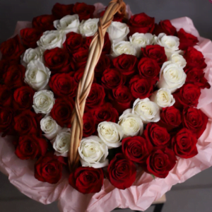 Розы премиум 65 шт