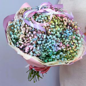 Букет из гипсофилы 