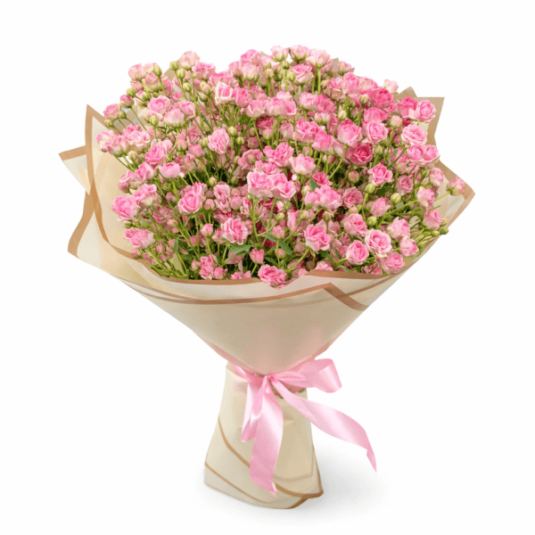 Букет из Кустовой розы 19 шт