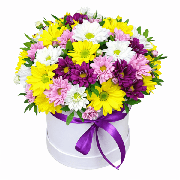 Букет «Прекрасные ромашки»