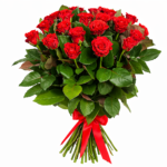 Красная роза Эльторо 35 штук