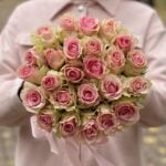 Букет из 25 роз без упаковки