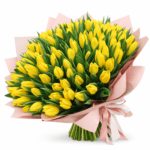 101 желтый тюльпан