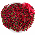 Корзина спрей розы 151 ветка