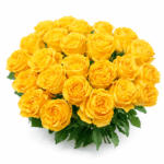 Желтые розы 25 шт