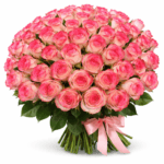 101 розовая роза Джумиля