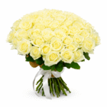 Букет 51 белая роза