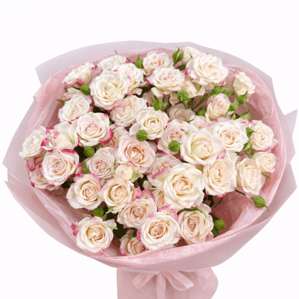 Букет «Кремовая нежность»