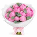 Букет пионов «Нежная роскошь»
