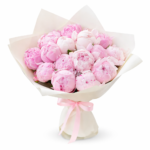 Букет пионов «Нежный рассвет»
