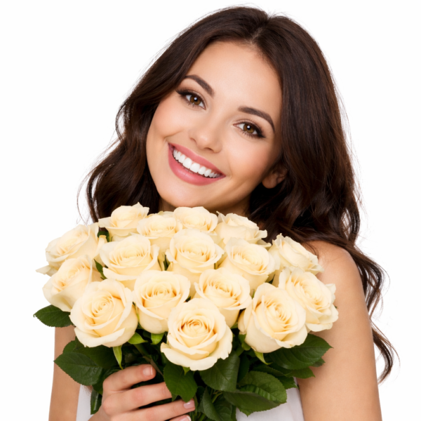 Кремовые розы