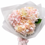 🌸 Премиум-букет «Розовая гортензия (XL)»: 3 королевских соцветия